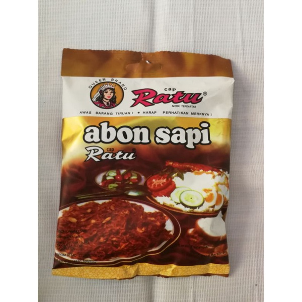 

cap ratu Abon sapi 90gram