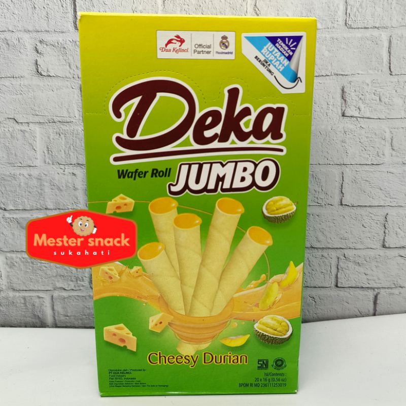 Deka Wafer Roll Jumbo (1 pack isi 20 pcs)