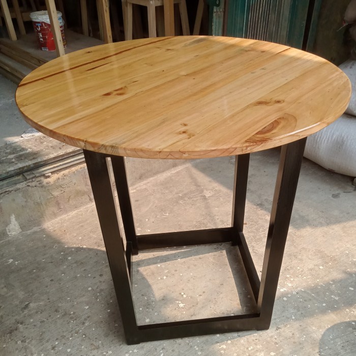 Meja Bar Meja Bulat Minimaliss