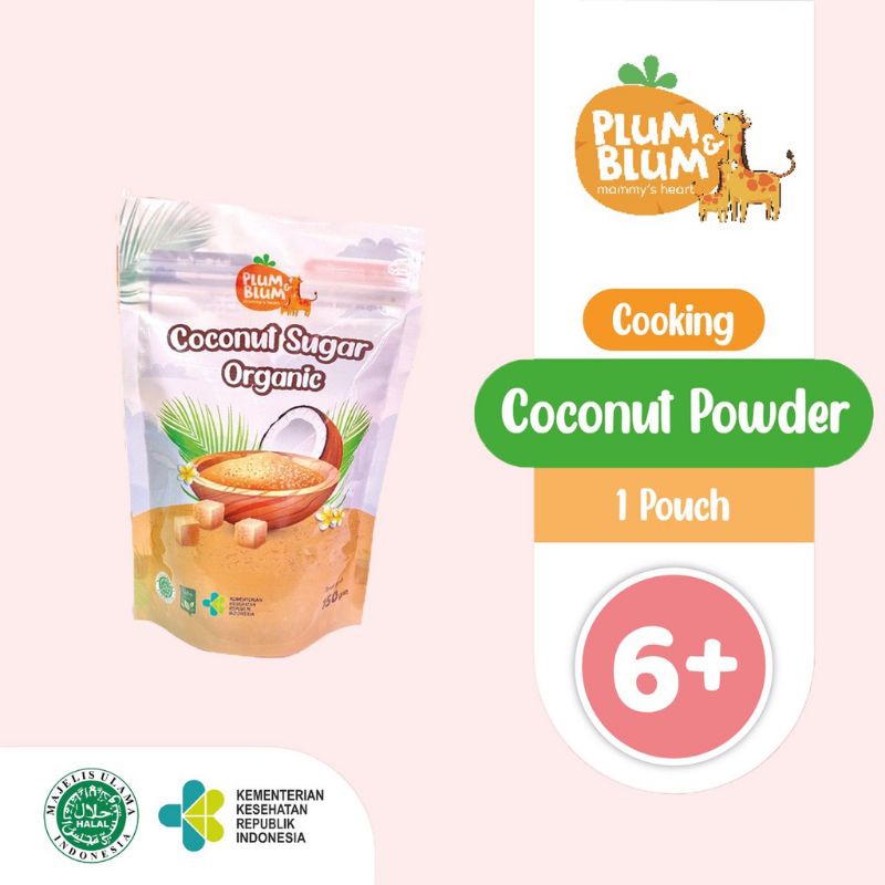 plum n blum Coconut milk powder and coconut palm sugar