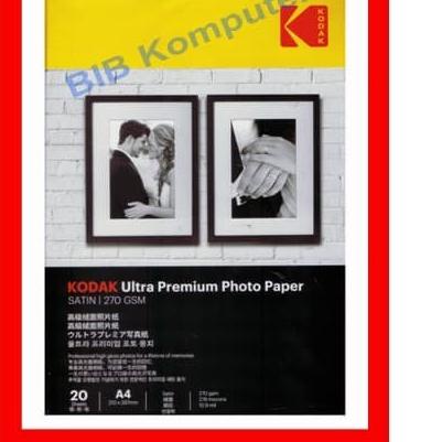 

KERTAS PHOTO KODAK SATIN 270 Gram