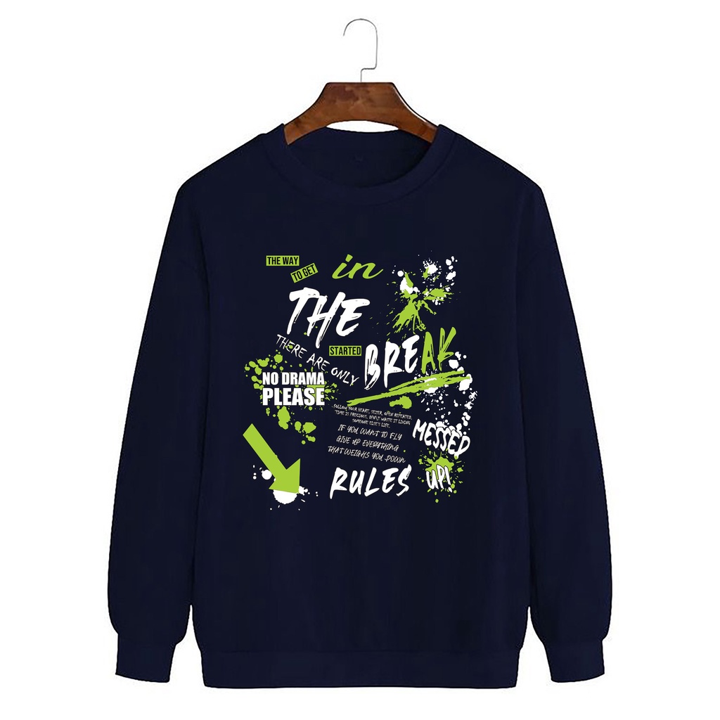 Kaos Lengan Panjang Pria Korea MatchAfashion Hyusik / Baju Lengan Panjang Cowo Korea