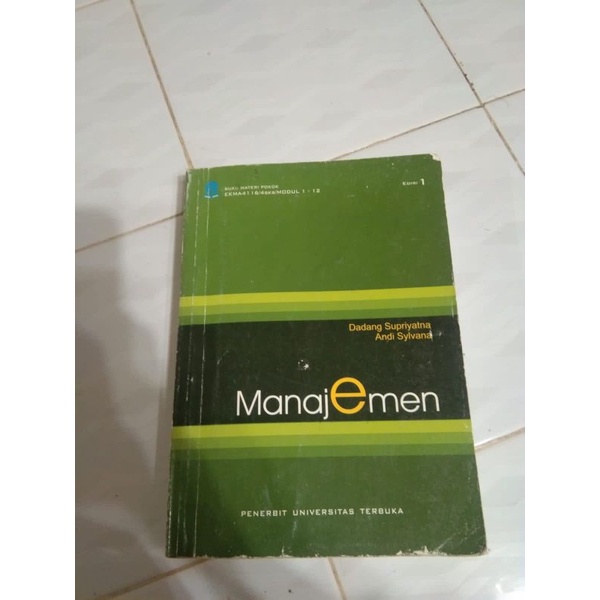 BUKU MANAJEMEN PENERBIT UNIVERSITAS TERBUKA