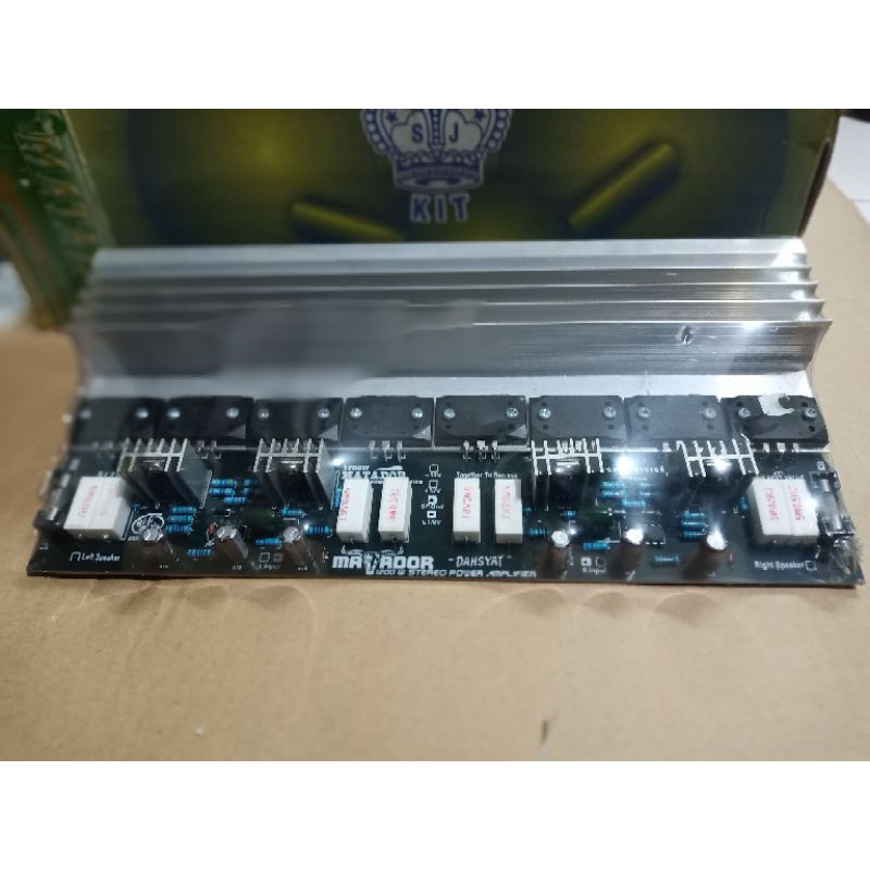 MATADOR Power 1200w stereo final sanken
