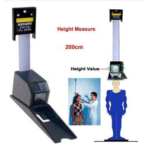 Pengukur Tinggi Badan Anak / Alat Pengukur Tinggi Maksimal 2 Meter / Meteran TinggI Badan