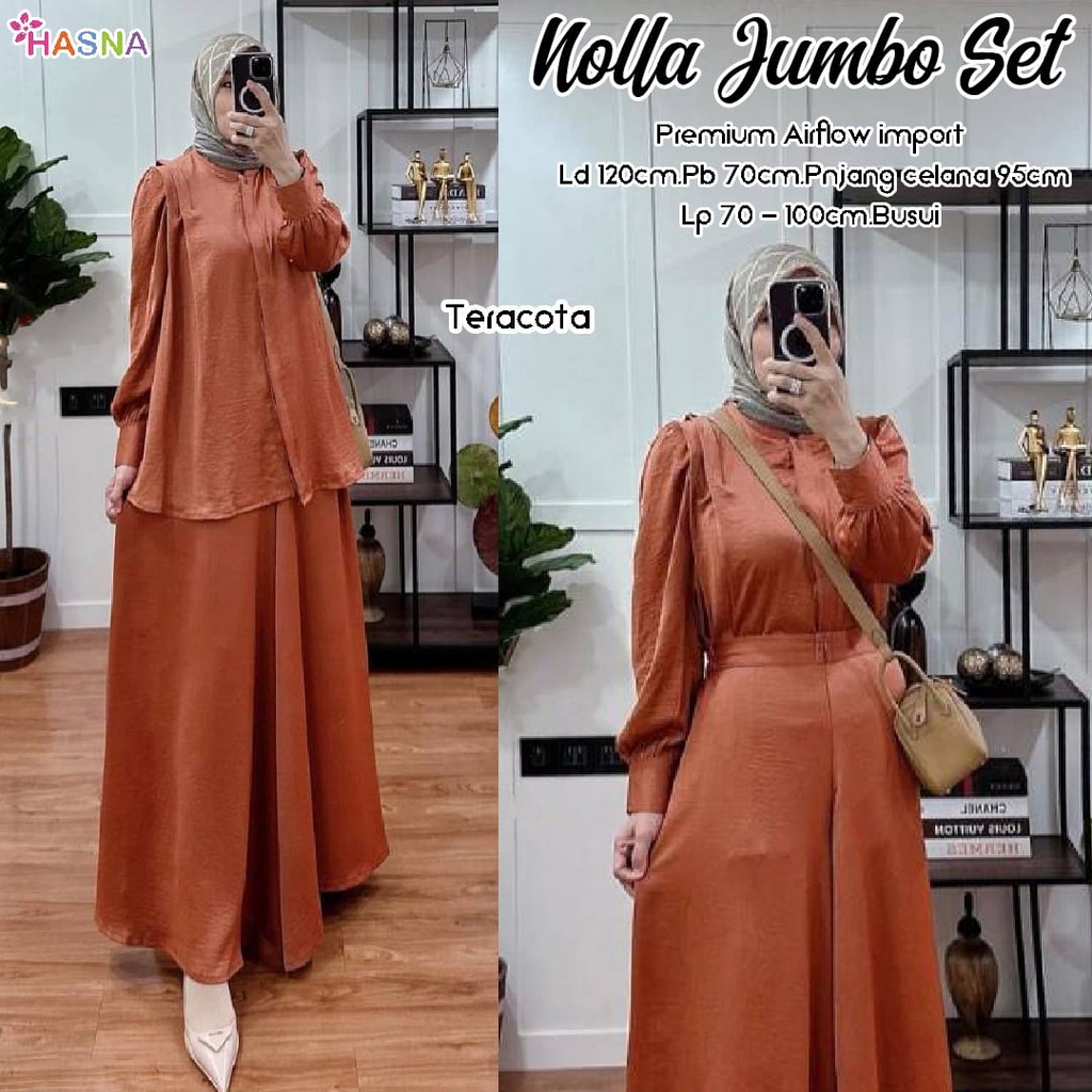 nolla jumbo set ready siap kirim