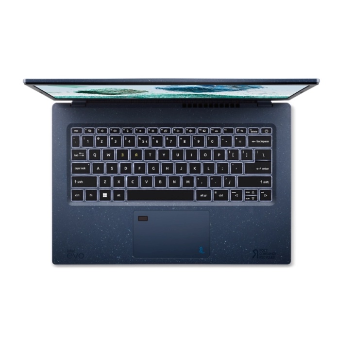 Acer Aspire Vero AV14 EVO i5 1235U 8GB 512GB SSD Iris Xe W11 OHS 14 Inchi FHD 100%SRGB Blit