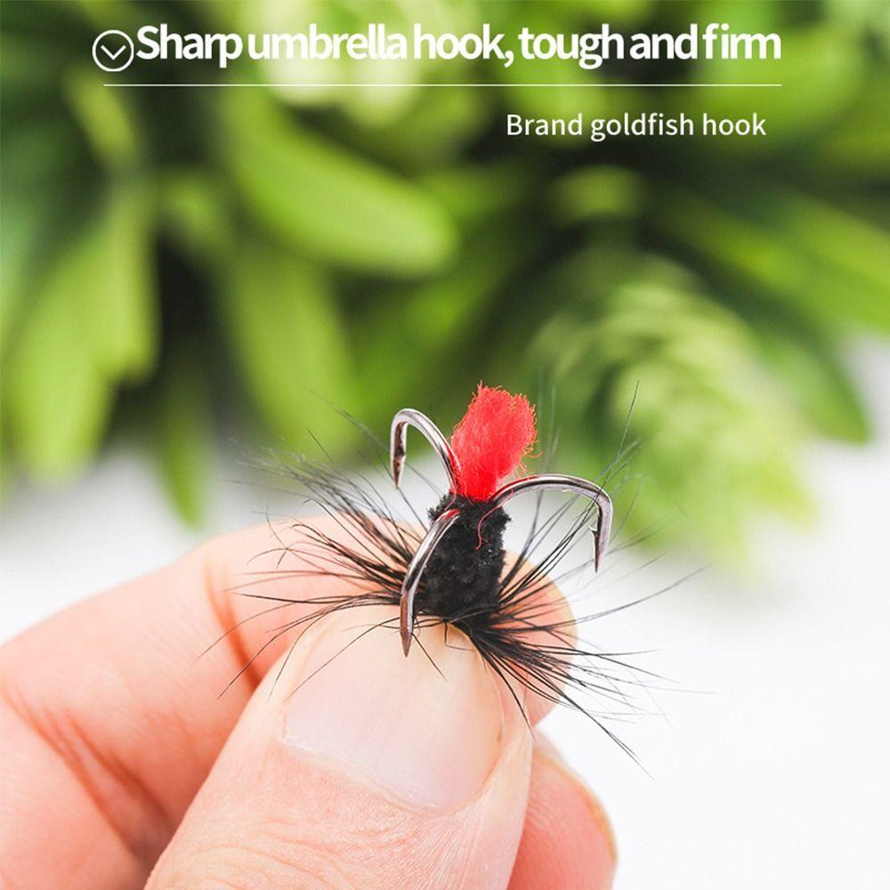 Top 2pcs/set Umpan Pancing Umpan Engkol Logam Payet Portabel