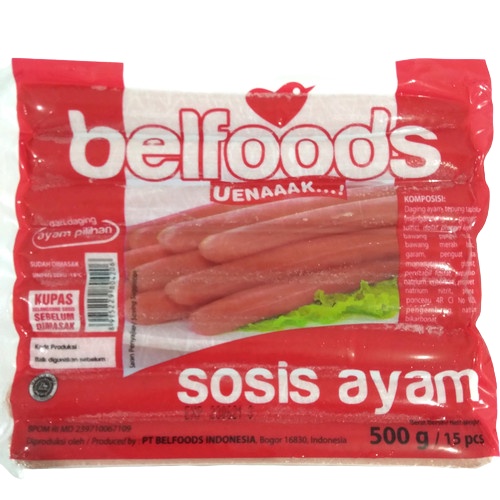 

BELFOODS SOSIS AYAM 500 GR