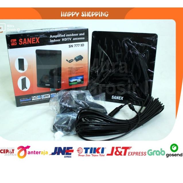 ANTENA TV SANEX SN777 INDOOR/OUTDOOR DIGITAL ANALOG HDTV DVB-T/H ADTB - BUBBLE