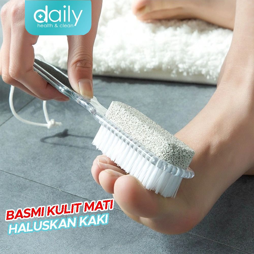 BATU APUNG PENGGOSOK KAKI DAILY PUMICE FOOT SCRUBBER 4 in 1