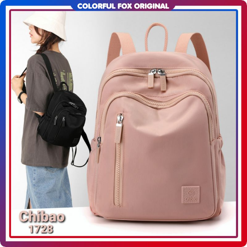 Tas original cod  tas ransel tas ransel wanita waterproof ransel import  CHIBAO 1728