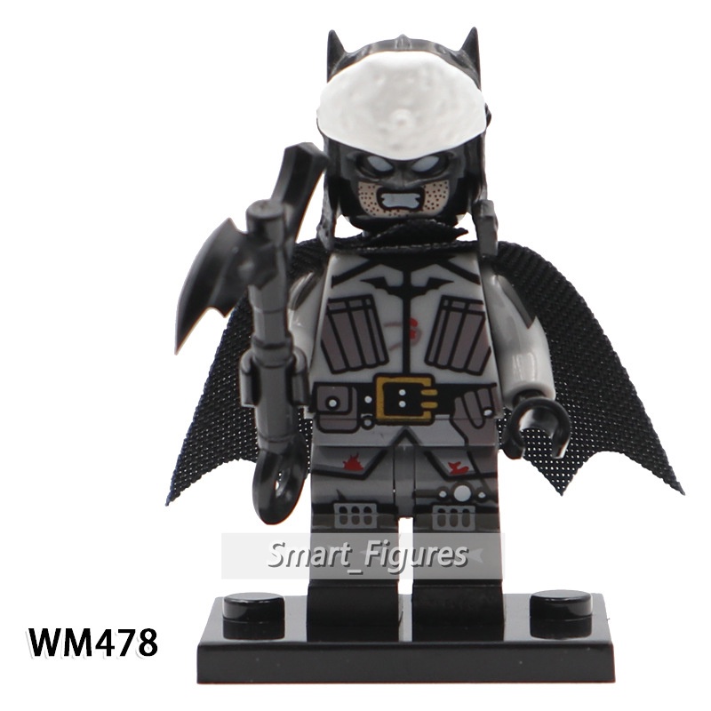 Mainan Balok Bangunan Mini Figure Batman Nightmare Batman Huntress Catman 50 Tipe Untuk Hadiah