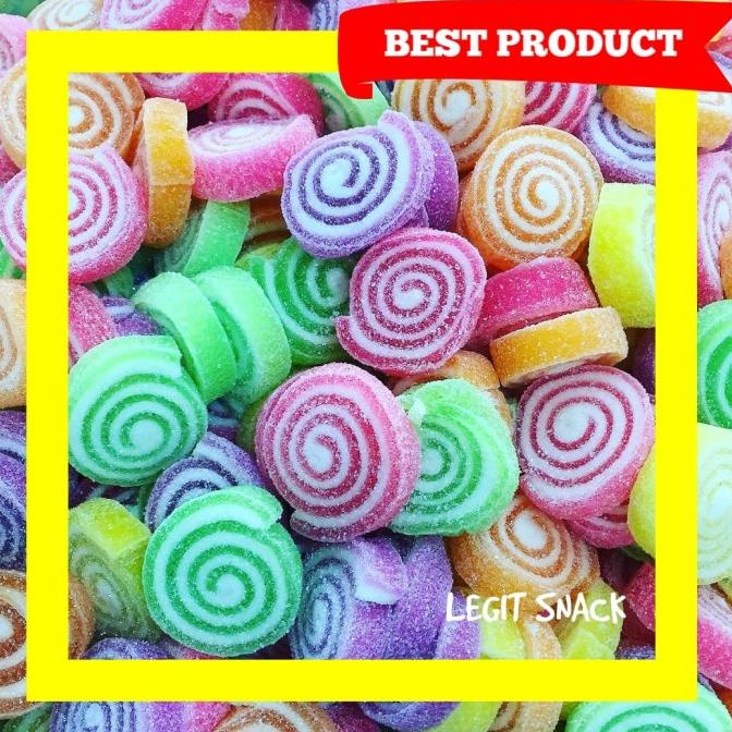 

TERBARU PERMEN JELLY THAILAND / PERMEN JELI BUAH / JELY ROLL LINGKARAN 500 GR /PERMEN LUNAK/PERMEN VIRAL/PERMEN MILO/PERMEN YUPI/PERMEN JADUL/PERMEN KARET