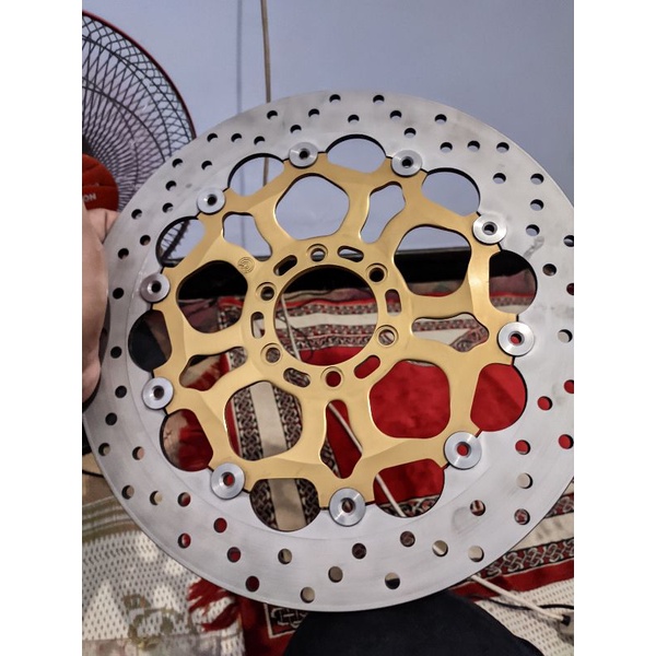 disc brembo snowflake original like new, piringan snowflake