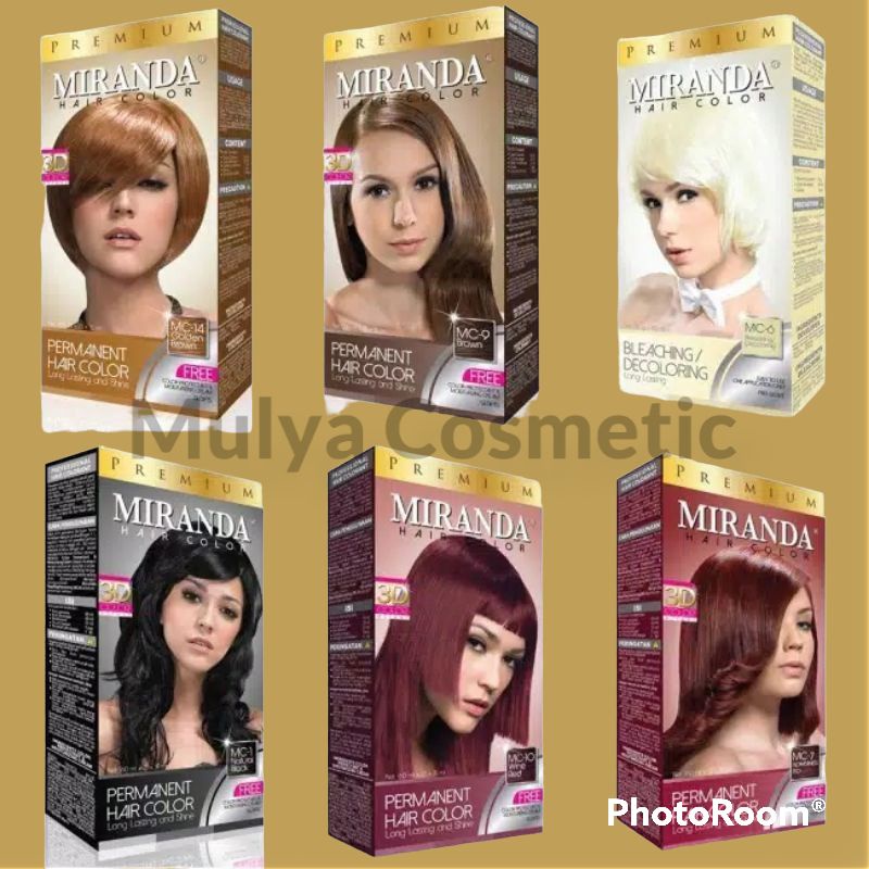 MIRANDA HAIR COLOUR/SEMIR/PEWARNA RAMBUT MIRANDA BEST SELLING