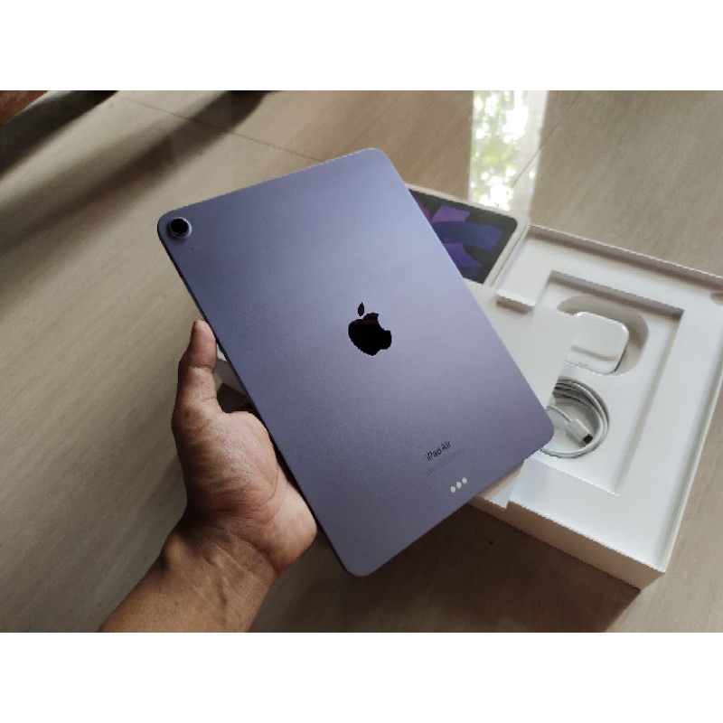 ipad air 5 m1 64gb wifi fullset mulus