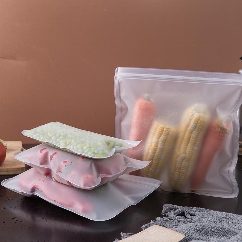 LEXJAKARTA   Plastik Penyimpanan Makanan Plastik Yang Tebal Kulkas Penyimpanan Reusable Plastik Penyimpanan Kedap Udara Kantong Penyimpanan Makanan