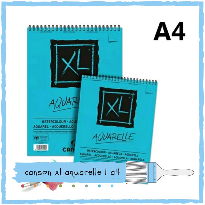 

[COD] Canson XL Aquarelle | Watercolor Pad | A4