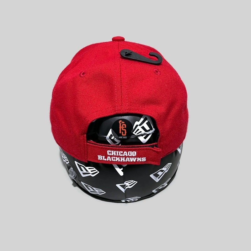 TOPI ORIGINAL 47 MVP LOGO CHICAGO BLACKHAWKS RED