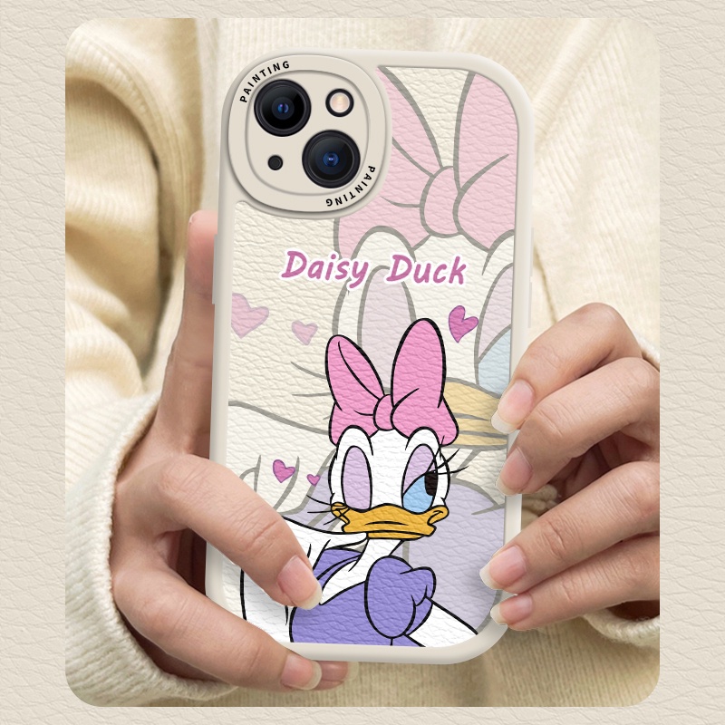 Soft Case Motif Kartun Bebek Untuk iPhone 6 / 7 / 8 Plus / X / XR / Xs Max 14 / 13 / 12 / 11 Pro Max