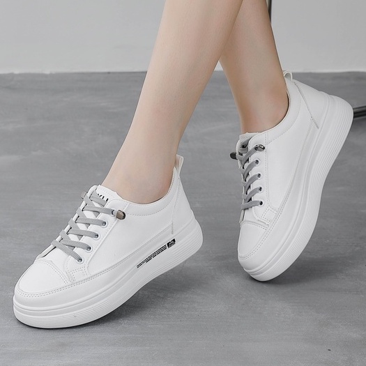 Image of FREE KOTAK SEPATU!!! SALE!!! MINJI SEPATU WANITA SNEAKERS TALI FASHION IMPORT QUALITY PREMIUM - 190 #6