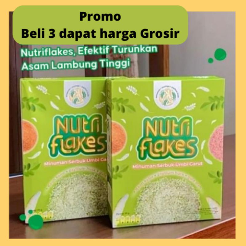 

NUTRIFLAKES SEREAL UMBI GARUT SOLUSI MAAG DAN ASAM LAMBUNG