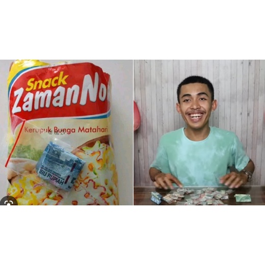 (ecer) SNACK ZAMAN NOW MURAH / SNACK ZAMAN NOW /CIKI JAMAN NOW Ciki Chiki Snack Zaman Now 1 PCS/ ker