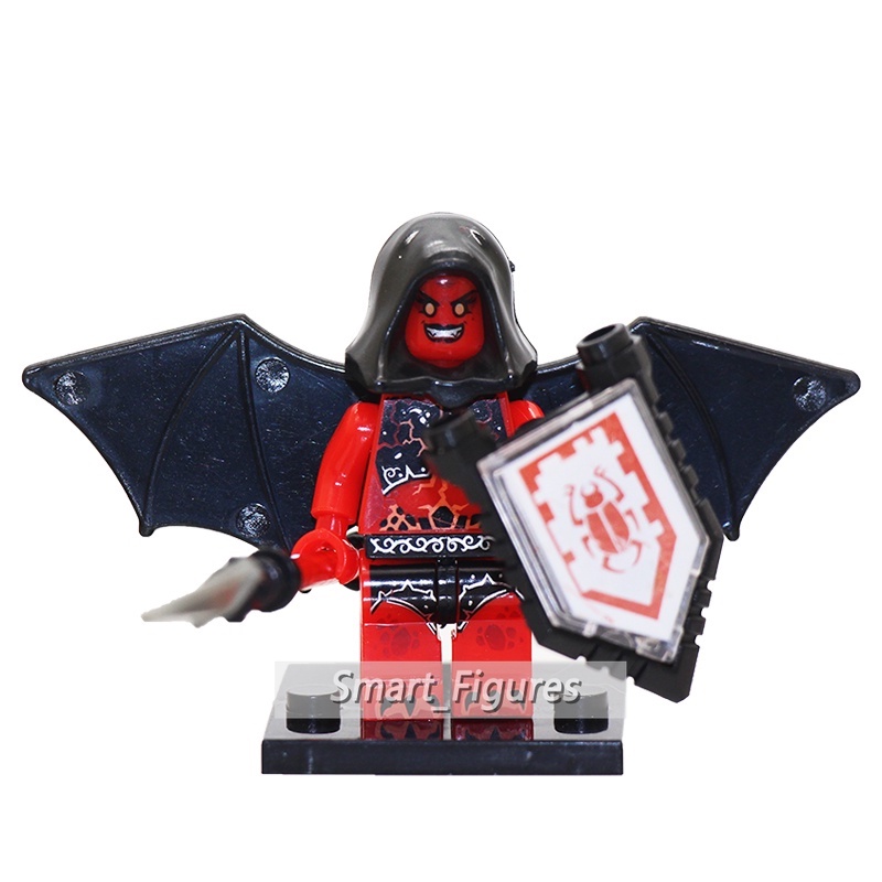 Nexo Knights Mainan Action Figure Minifigures Lance Richmond Macy Clay Aaron Lavaria Beast Master Untuk Hadiah JR807