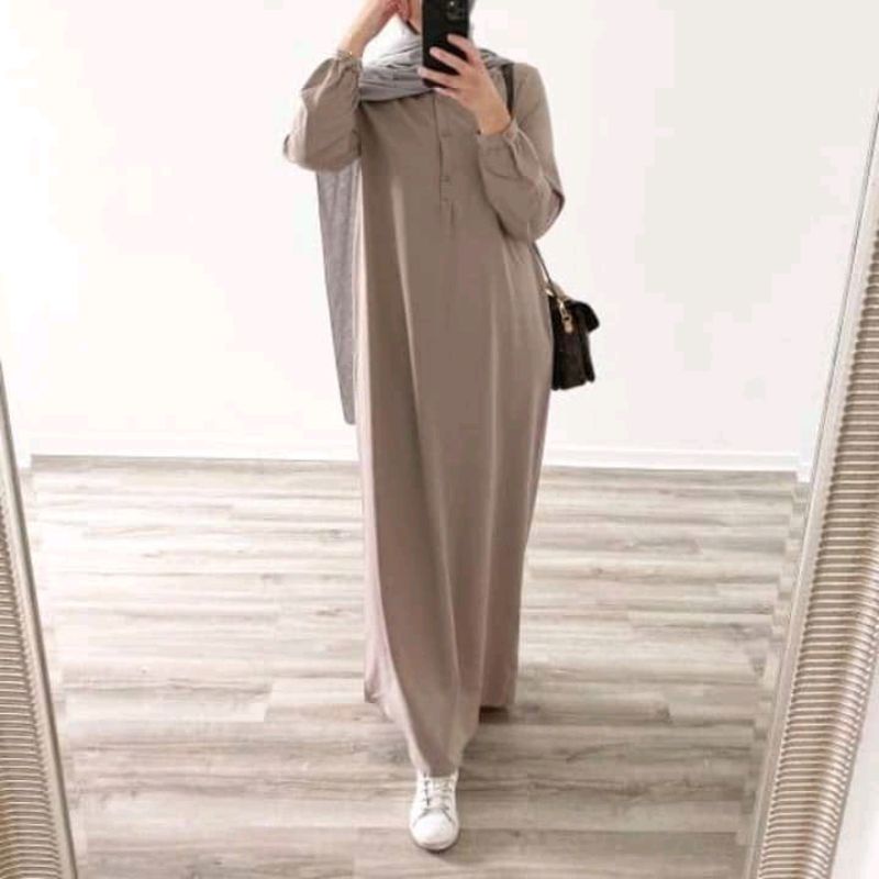 GAMIS POLOS BAHAN TOYOBO/GAMIS BUSUI