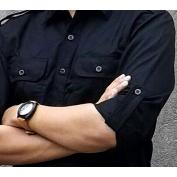 Baju lapangan(PDL) - Hitam