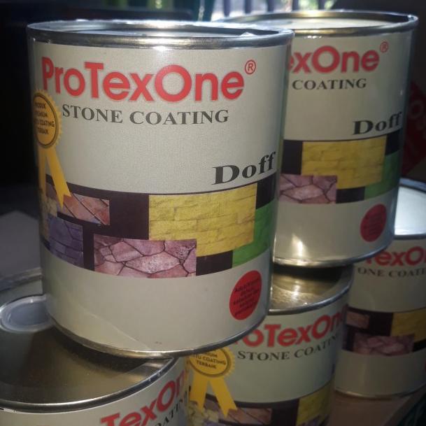 Coating batu alam Protex one clear doff