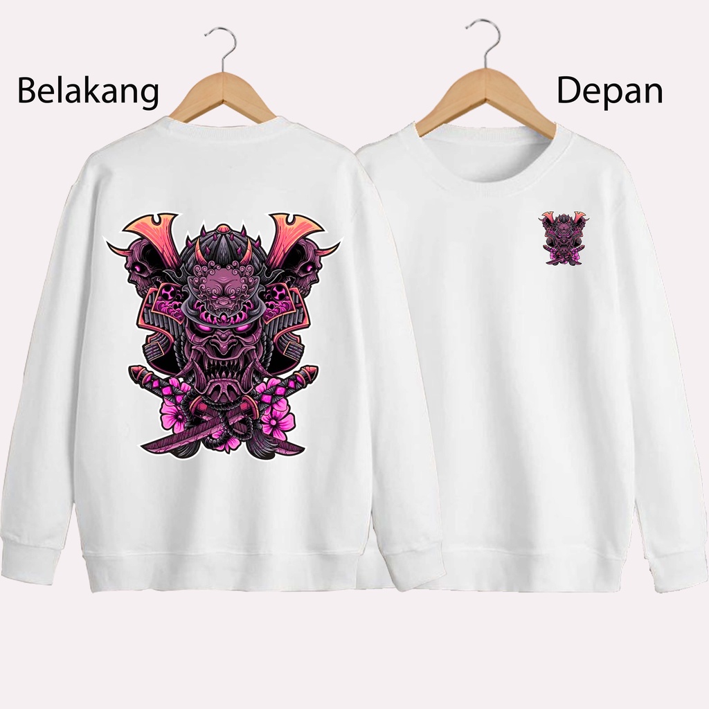 SWEATER UNISEX DB SAMURAI XPRIA DAN WANITA  SWEATER JUMBO