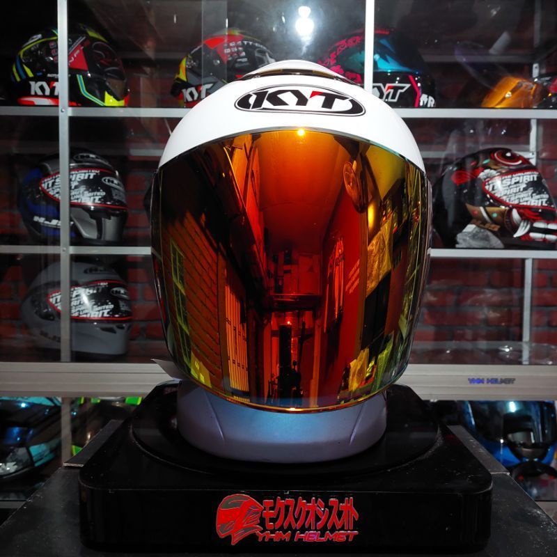Kaca Helm Flat Visor Helm KYT KYOTO / FLAT VISOR HELM KYT KYOTO IRIDIUM