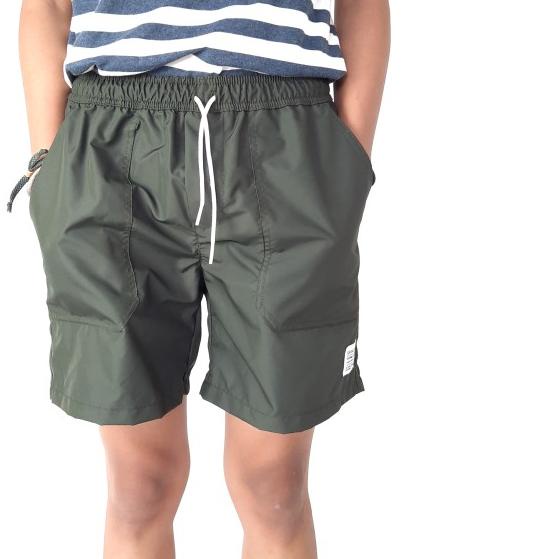 GROOTBAAR - BOARDSHORT FATIGUE - Hijau Army, M