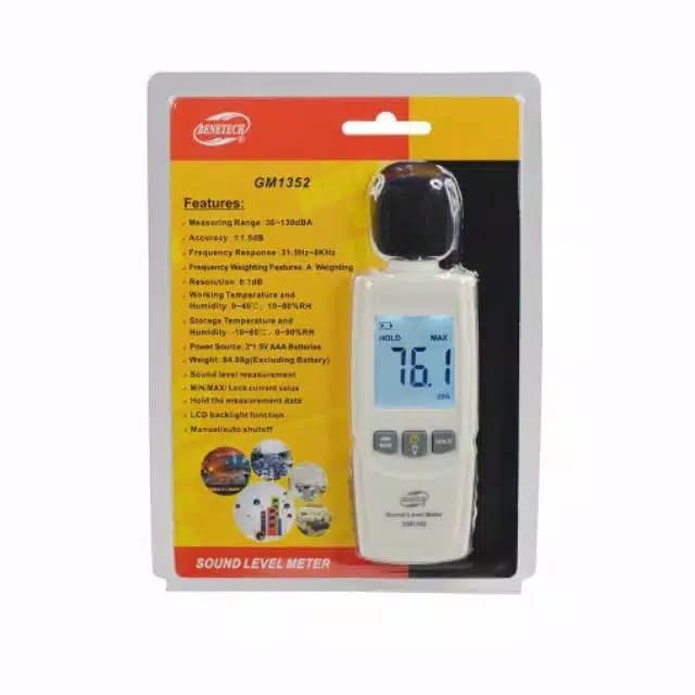 Kual Digital Sound Level Meter Volume Decibel Db Noise Meter