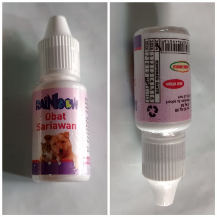 Obat sariawan Kucing Anjing obat hewan 8 ml obat 8ml rainbow