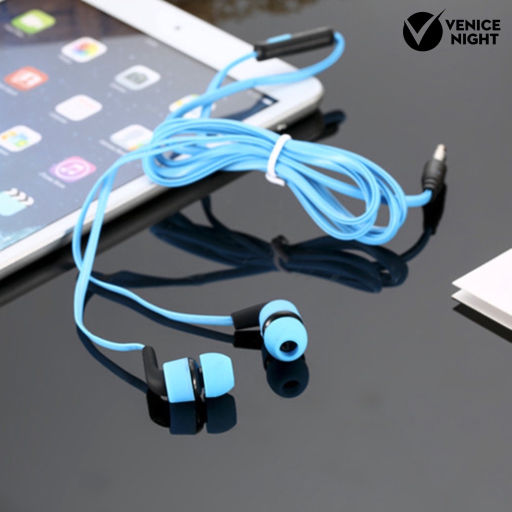 (VNEP) (Berkabel) Universal 3.5mm In-Ear Bass Stereo Earbud Earphone Headset untuk Ponsel