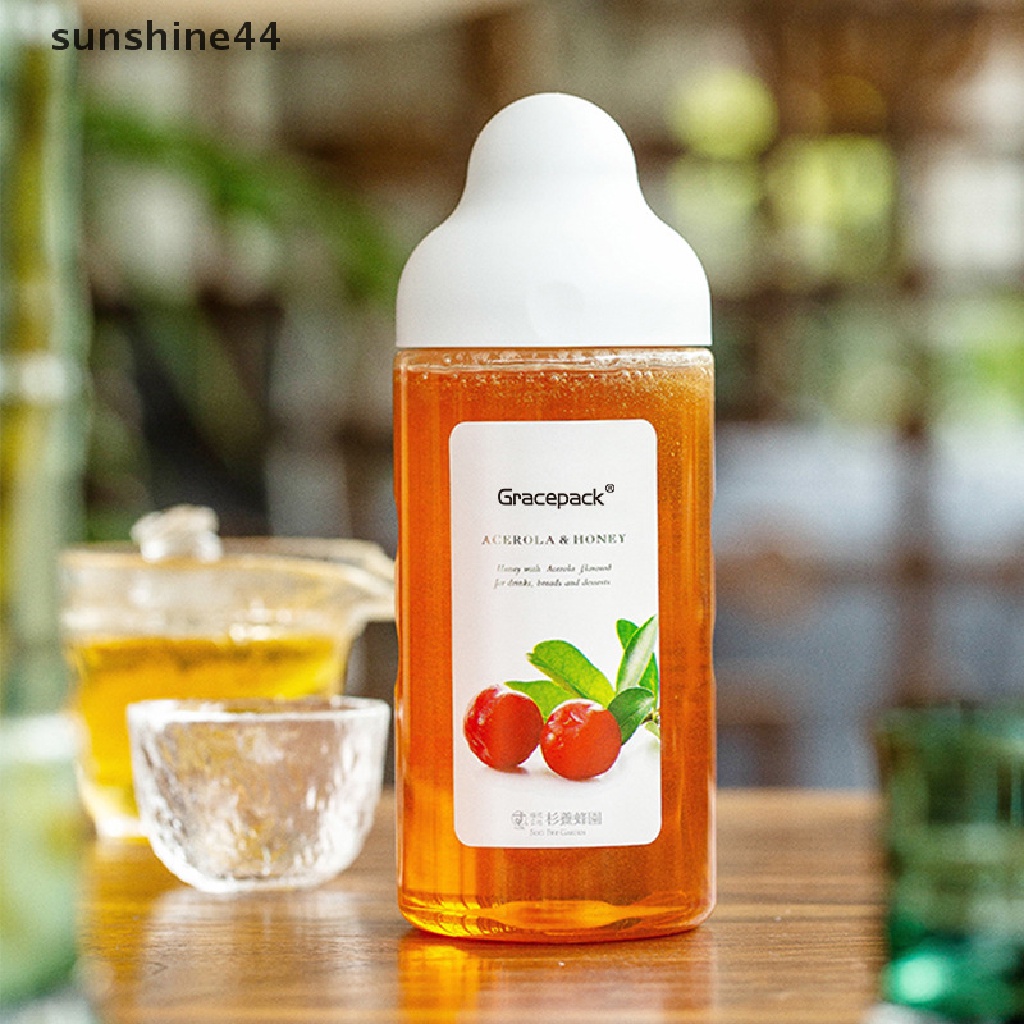 Sunshine Botol Dispenser Madu Cair Transparan Portable