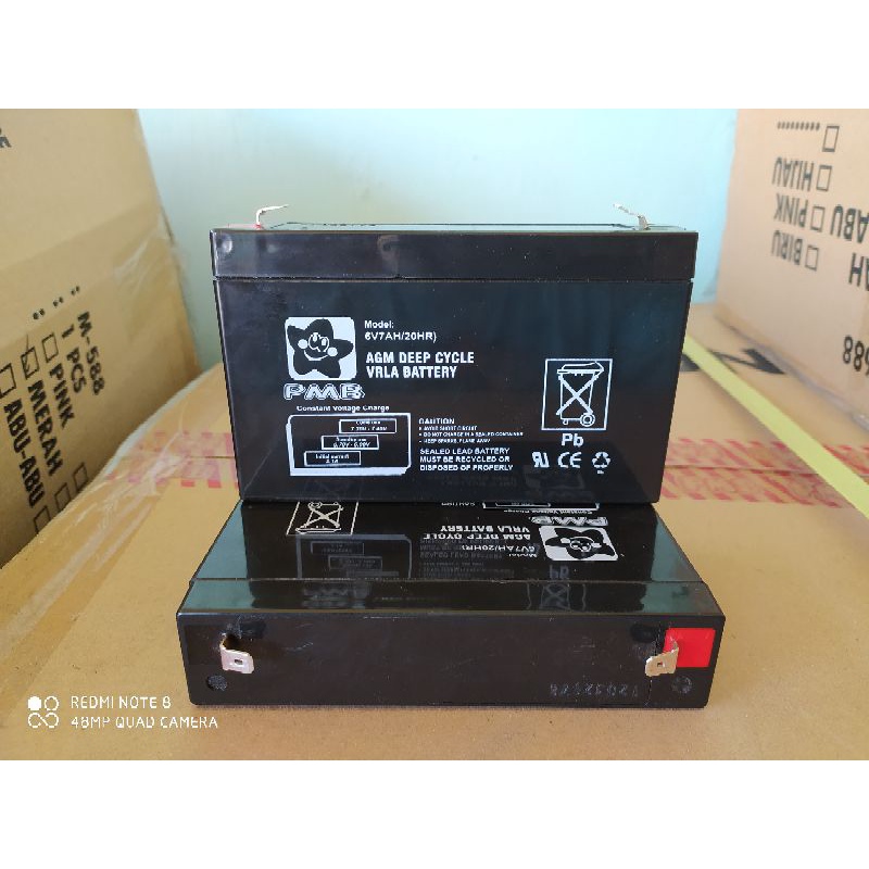 Jual Aki 6-12 Volt 4,5Ah-12Ah / Baterai UPS Original Exotic, PMB, MVP