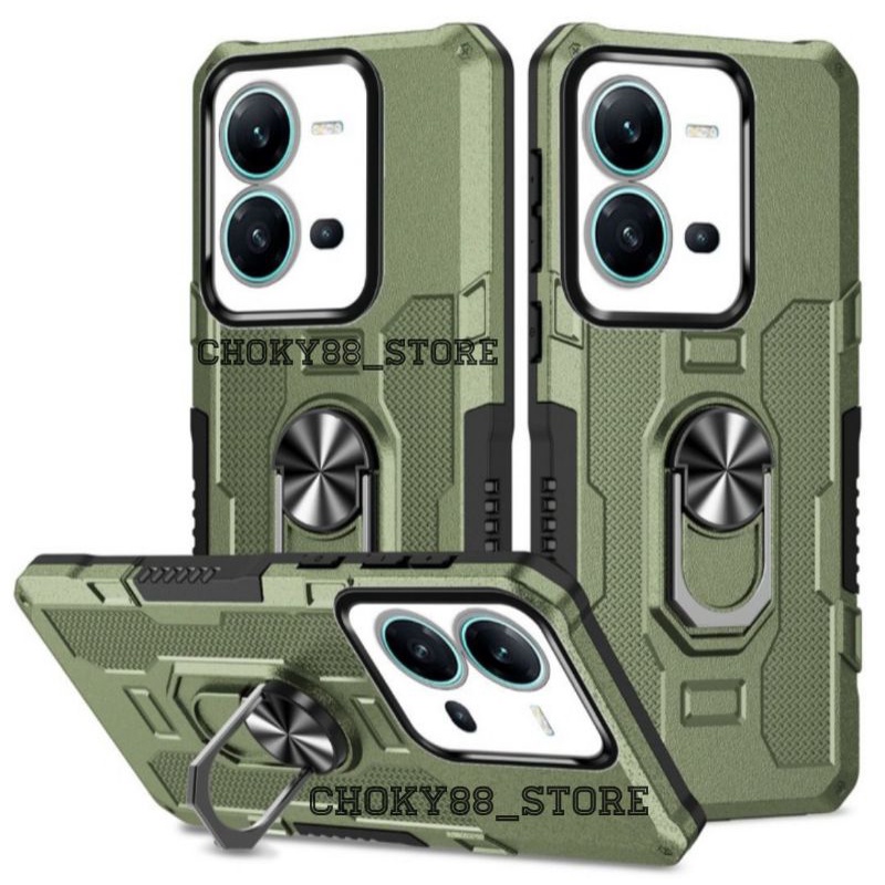 Hard Case Realme C20 C21 C30 Case Magnet military Realme Softcase Realme Casing Realme