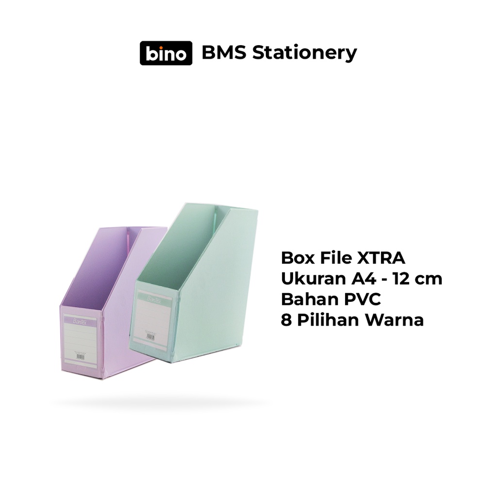 

[BMS Surabaya] Bantex Box File XTRA Jumbo / Magazine File A4 | 4022