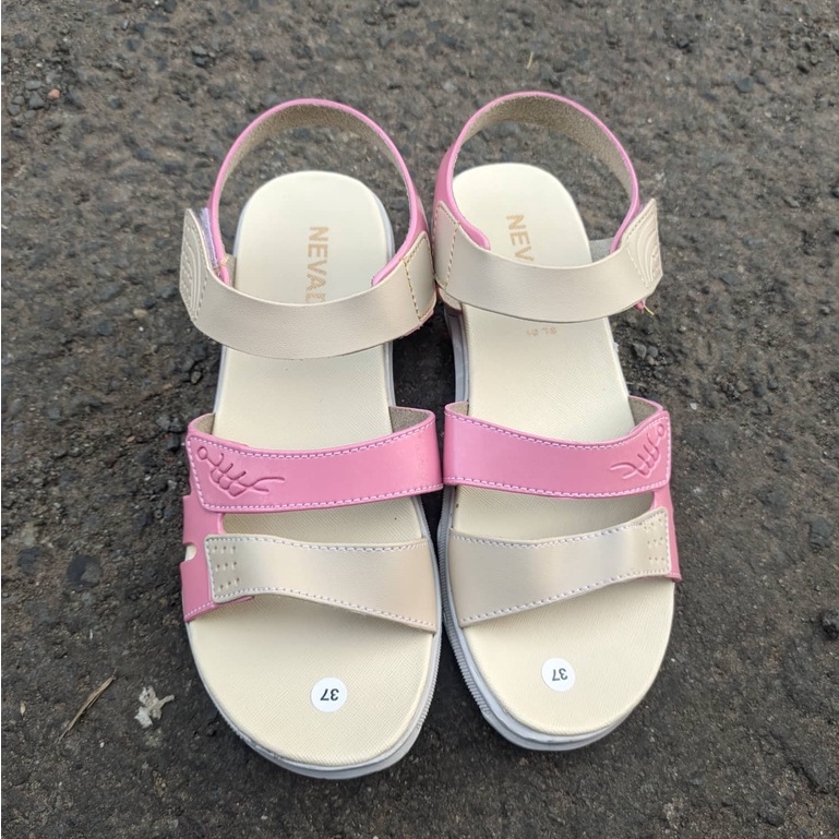 SANDAL TALI PEREMPUAN WANITA TALI BELAKANG MURAH KASUAL  SENDAL CEWEK SLINGBACK Neva-0055