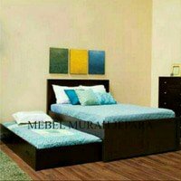 tempat tidur minimalis tingkat (furniture dipan)