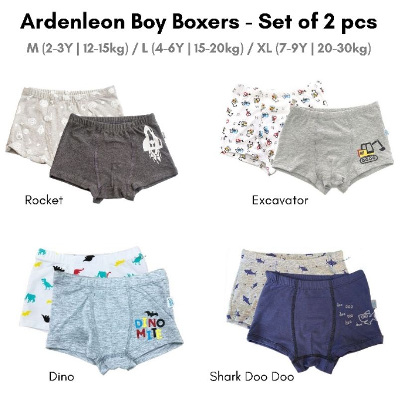 Ardenleon Celana Dalam Anak Boxer Laki Laki / Boys boxer