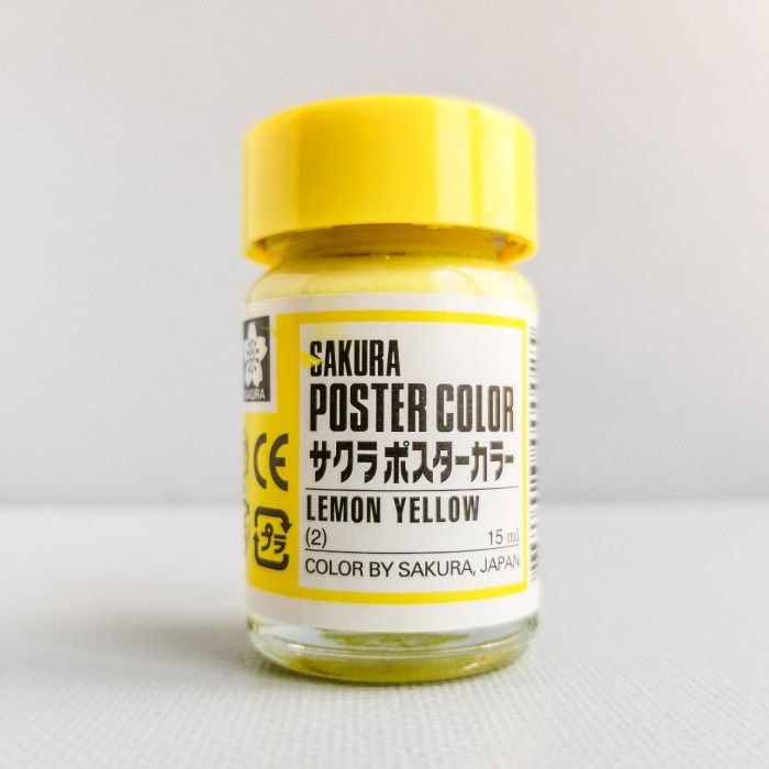 

Sakura Poster Color 15 ml / Cat Poster Sakura 15 ml - Lemon Yellow NANDAA