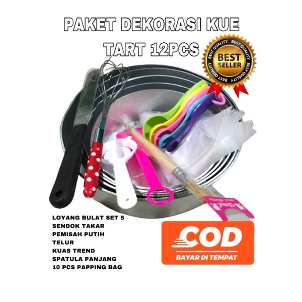 Paket Cetakan Kue Tart Ulang Tahun Lengkap Murah Peralatan Dekorasi Kue Alat alat Dekorasi Bikin Kue