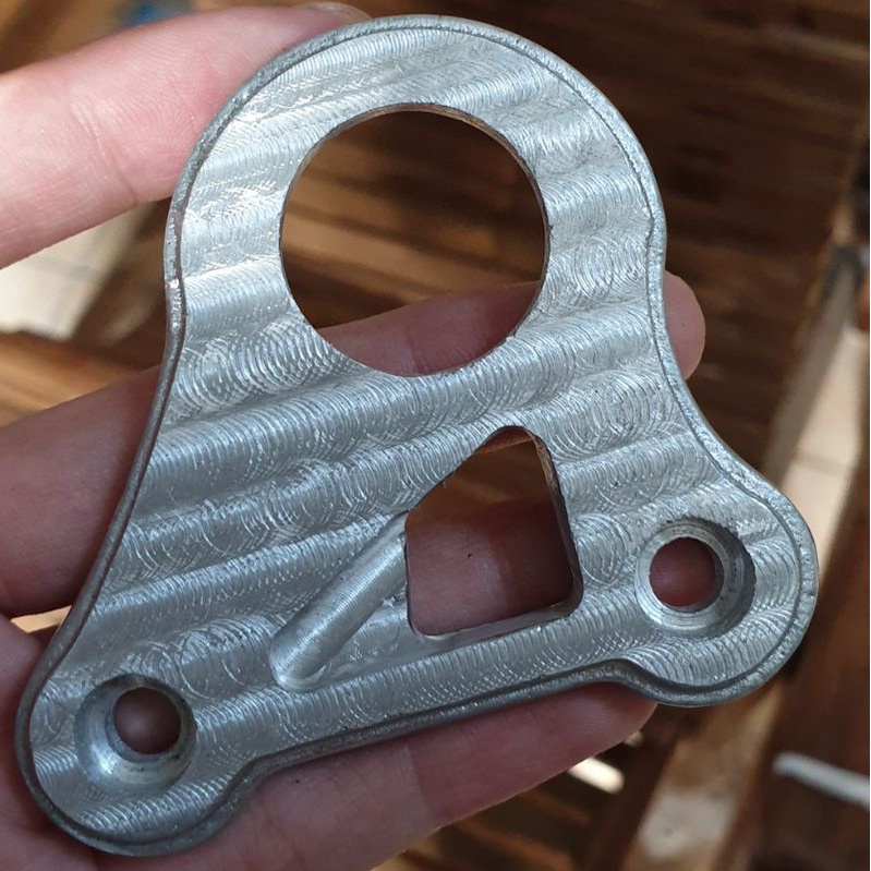 Dudukan Kontak CB Dudukan Kontak GL Breket Kontak CB GL Pangkon Kontak Honda CB GL Cnc Lokal Finishi