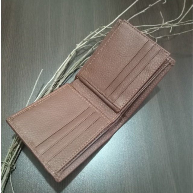 dompet kulit asli model saku depan lipat biasa horizontal #dompet #dompetpria #dompetkulit