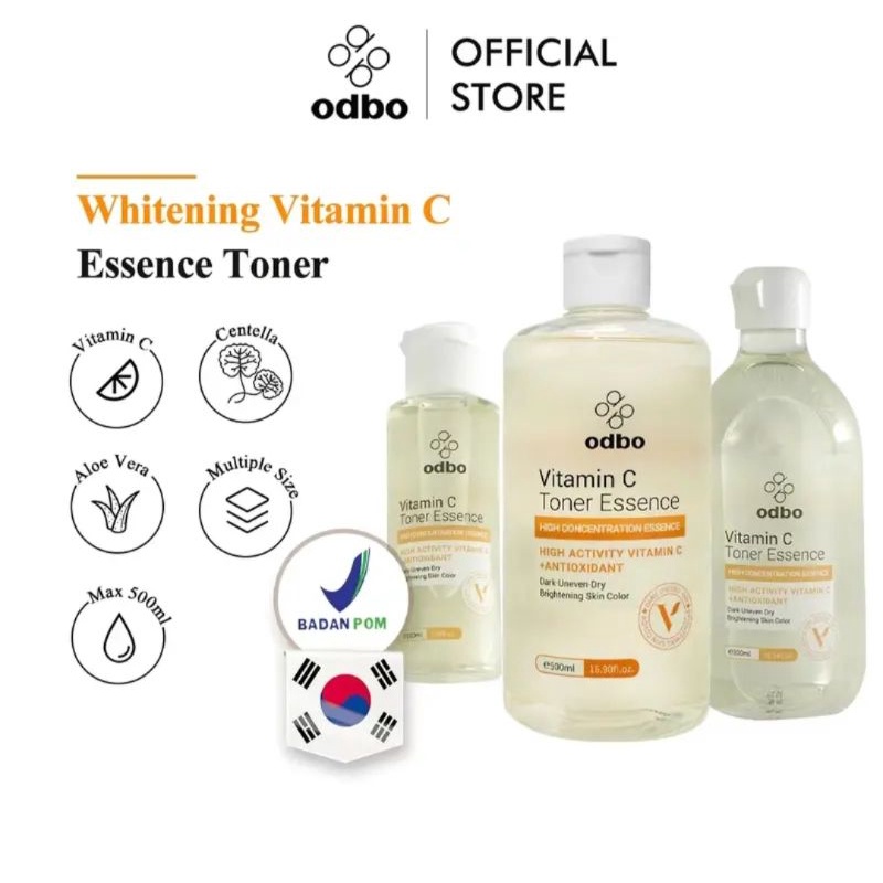 odbo vitamin C Toner Essence ✅ BPOM ( 300ml)